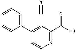 3-氰基-4-苯基吡啶-2-羧酸