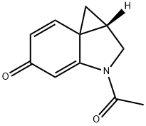 5H-Cycloprop[c]indol-5-one,  3-acetyl-1,1a,2,3-tetrahydro-,  (1aS)-  (9CI)