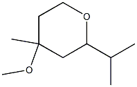 2H-Pyran,tetrahydro-4-methoxy-4-methyl-2-(1-methylethyl)-(9CI)