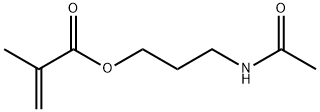 2-Propenoic  acid,  2-methyl-,  3-(acetylamino)propyl  ester