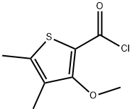 2-Thiophenecarbonyl chloride, 3-methoxy-4,5-dimethyl- (9CI)