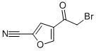 2-Furancarbonitrile, 4-(bromoacetyl)- (9CI)