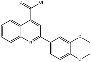 2-(3,4-二甲氧基苯基)喹啉-4-羧酸
