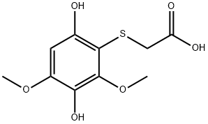 2,6-dimethoxyhydroquinone-3-mercaptoacetic acid