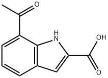 7-乙酰基-2-吲哚羧酸
