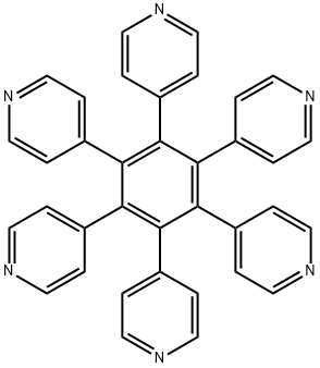 Pyridine, 4,4',4'',4''',4'''',4'''''-(1,2,3,4,5,6-benzenehexayl)hexakis-