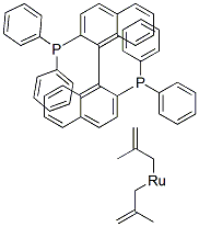 [(S)-2,2'-BIS(DIPHENYLPHOSPHINO)-1,1'-BINAPHTHYL]BIS(2-METHYLALLYL)RUTHENIUM(II)