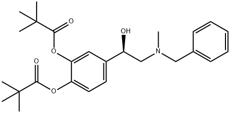 4-(2-(Benzyl(Methyl)aMino)-1-hydroxyethyl)-1,2-phenylene bis(2,2-diMethylpropanoate)