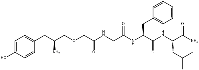 enkephalinamide, Tyr(1)-psi-(methyleneoxy)-Gly(2)-Leu(5)-