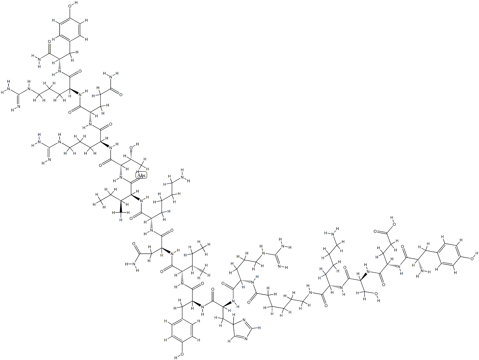 neuropeptide Y, Ahx(5-24), gamma-Glu(2)-epsilon-Lys(30)-