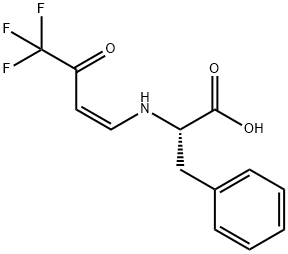 3-PHENYL-2-(4,4,4-TRIFLUORO-3-OXO-BUT-1-ENYLAMINO)-PROPIONIC ACID