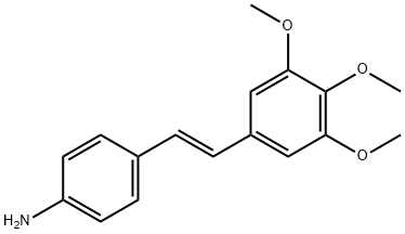 (E)-4-(3,4,5-Trimethoxystyryl)aniline