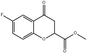 rac-6-Fluoro-3,4-dihydro-4-oxo-2H-1-benzopyran-2-carboxylic Acid Methyl Ester