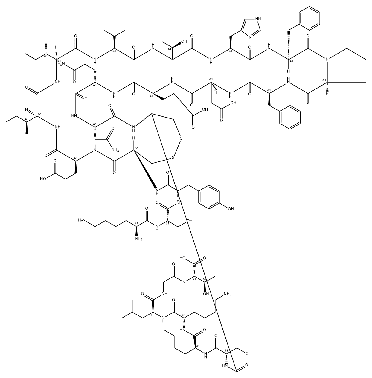 acetylcholine receptor alpha-subunit (125-148)