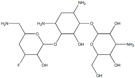 3',4'-dideoxy-3'-fluorokanamycin A