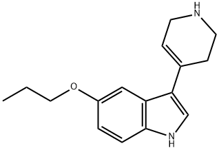 3-(1,2,5,6-tetrahydro-4-pyridyl)-5-n-propoxyindole