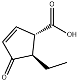 2-Cyclopentene-1-carboxylicacid,5-ethyl-4-oxo-,trans-(9CI)