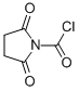 1-Pyrrolidinecarbonyl chloride, 2,5-dioxo- (9CI)