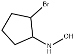 Cyclopentanamine, 2-bromo-N-hydroxy- (9CI)