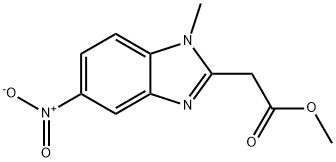 methyl 2-(1-methyl-5-nitro-1H-benzo[d]imidazol-2-yl)acetate