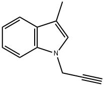3-methyl-1-(prop-2'-ynyl)indole