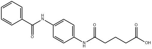 PENTANOIC ACID, 5-[[4-(BENZOYLAMINO)PHENYL]AMINO]-5-OXO-