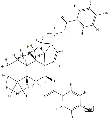 11beta,17-Bis(4-bromobenzoyloxy)-9beta-hydroxy-ent-beyerene