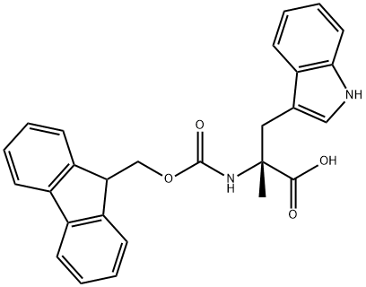 (2R)-2-({[(9H-fluoren-9-yl)methoxy]carbonyl}amino)-3-(1H-indol-3-yl)-2-methylpropanoic acid