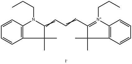 1,1`-二丙基-3,3,3`,3`-四甲基吲哚碳花青碘化物