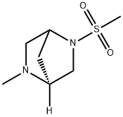 2,5-Diazabicyclo[2.2.1]heptane,2-methyl-5-(methylsulfonyl)-,(1S)-(9CI)