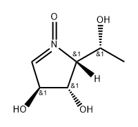 2H-Pyrrole-3,4-diol, 3,4-dihydro-2-(1-hydroxyethyl)-, 1-oxide, [2R-
