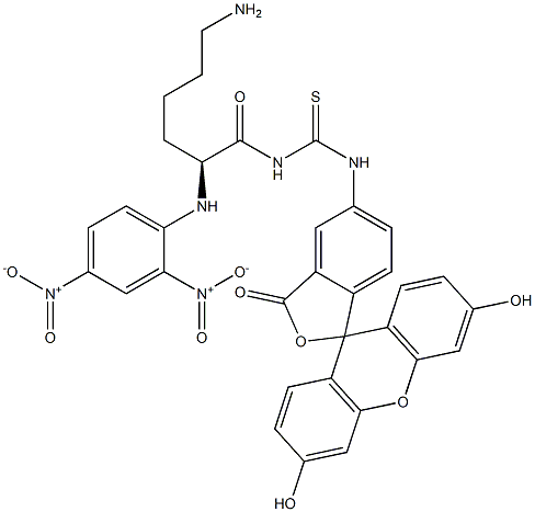 2,4-dinitrophenol-lysine-fluorescein conjugate