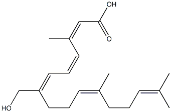 7-hydroxymethyl-3,11,15-trimethyl-2,4,6,10,14-hexadecapentaenoic acid