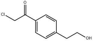 Ethanone, 2-chloro-1-[4-(2-hydroxyethyl)phenyl]- (9CI)