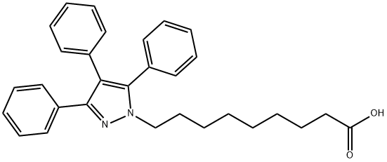 3,4,5-triphenyl-1H-pyrazole-1-nonanoic acid