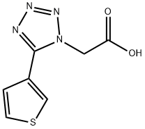 (5-(3-thienyl)tetrazol-1-yl)acetic acid