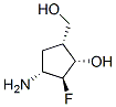 Cyclopentanemethanol, 4-amino-3-fluoro-2-hydroxy-, (1alpha,2alpha,3beta,4alpha)- (9CI)