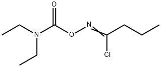 (1-chlorobutylideneamino) N,N-diethylcarbamate