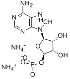 ADENOSINE-8-14C 5'-MONOPHOSPHATE DIAMMONIUM SALT