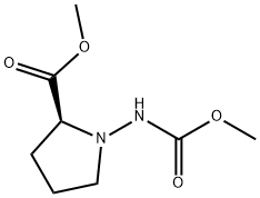 L-Proline, 1-[(methoxycarbonyl)amino]-, methyl ester (9CI)
