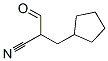 Cyclopentanepropanenitrile, -alpha--formyl- (9CI)