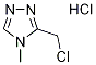 3-(Chloromethyl)-4-methyl-4H-1,2,4-triazole hydrochloride