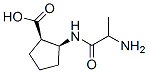 Cyclopentanecarboxylic acid, 2-[(2-amino-1-oxopropyl)amino]-, [1R-[1alpha,2alpha(R*)]]- (9CI)