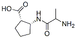 Cyclopentanecarboxylic acid, 2-[(2-amino-1-oxopropyl)amino]-, [1S-[1alpha,2alpha(S*)]]- (9CI)