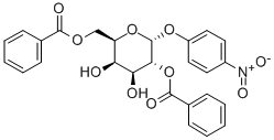 4-硝基苯基 ALPHA-D-吡喃半乳糖苷 2,6-二苯甲酸酯