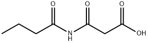Propanoic  acid,  3-oxo-3-[(1-oxobutyl)amino]-