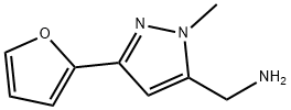 (3-(Furan-2-yl)-1-methyl-1H-pyrazol-5-yl)methanamine