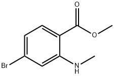 Benzoic acid, 4-bromo-2-(methylamino)-, methyl ester