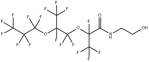 2,3,3,3-四氟-2-[1,1,2,3,3,3-六氟-2-(1,1,2,2,3,3,3-七氟丙氧基)丙氧基]-N-(2-羟基乙基)丙酰胺