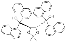 (4R,5R)-(-)-2,2-二甲基-ALPHA,ALPHA,ALPHA',ALPHA'-四(1-萘基)-1,3-二恶烷-4,5-二甲醇